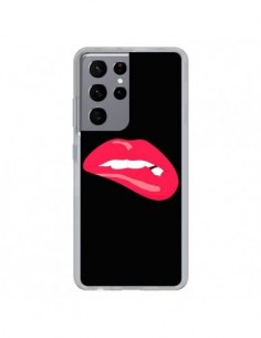Coque Samsung Galaxy S21 Ultra et S30 Ultra Lèvres Lips...