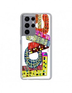 Coque Samsung Galaxy S21 Ultra et S30 Ultra Love Street -...