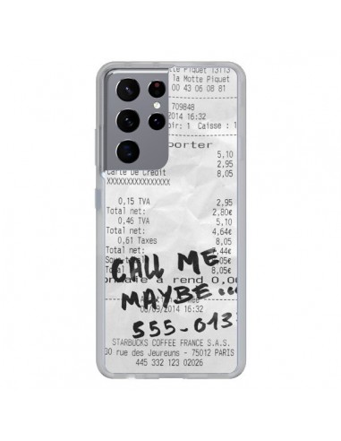 Coque Samsung Galaxy S21 Ultra et S30 Ultra Call me maybe - Benoit Bargeton