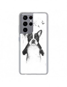 Coque Samsung Galaxy S21 Ultra et S30 Ultra Lover Bulldog...