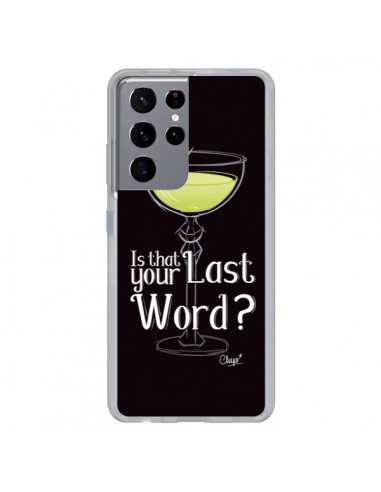 Coque Samsung Galaxy S21 Ultra et S30 Ultra Is that your Last Word Cocktail Barman - Chapo