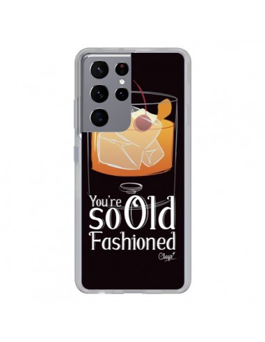 Coque Samsung Galaxy S21 Ultra et S30 Ultra You're so old fashioned Cocktail Barman - Chapo