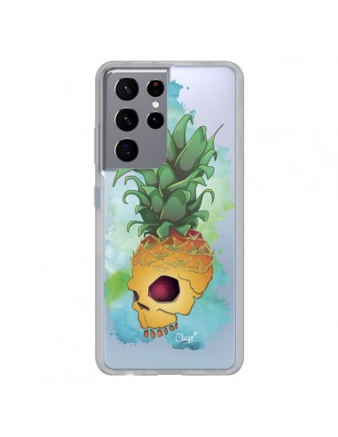 Coque Samsung Galaxy S21 Ultra et S30 Ultra Crananas Crane Ananas Transparente - Chapo