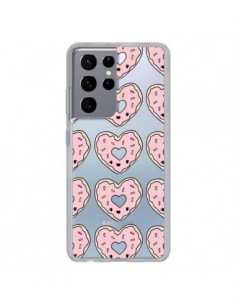 Coque Samsung Galaxy S21 Ultra et S30 Ultra Donuts Heart...