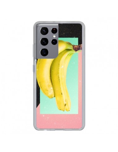 Coque Samsung Galaxy S21 Ultra et S30 Ultra Eat Banana Banane Fruit - Danny Ivan
