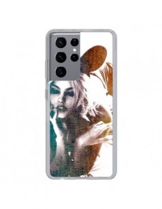 Coque Samsung Galaxy S21 Ultra et S30 Ultra Mickey Lady -...