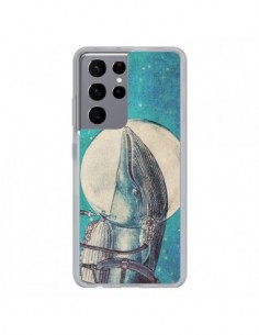 Coque Samsung Galaxy S21 Ultra et S30 Ultra Baleine Whale...