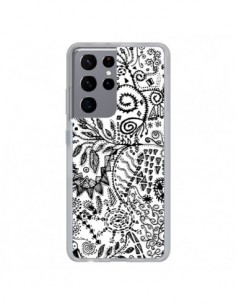 Coque Samsung Galaxy S21 Ultra et S30 Ultra Azteque Blanc...