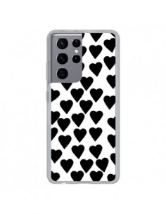 Coque Samsung Galaxy S21 Ultra et S30 Ultra Coeur Noir -...