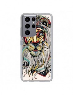 Coque Samsung Galaxy S21 Ultra et S30 Ultra Lion Leo -...