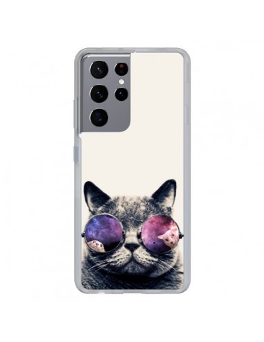 Coque Samsung Galaxy S21 Ultra et S30 Ultra Chat à lunettes - Gusto NYC