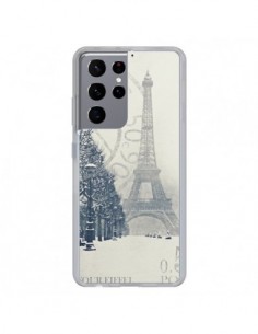 Coque Samsung Galaxy S21 Ultra et S30 Ultra Tour Eiffel -...