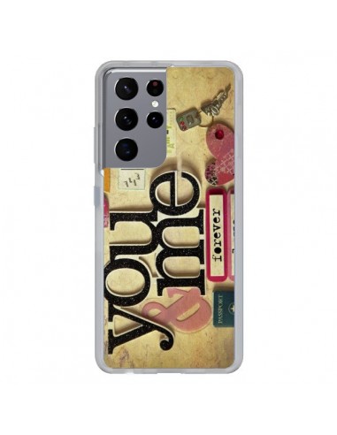 Coque Samsung Galaxy S21 Ultra et S30 Ultra Me And You Love Amour Toi et Moi - Irene Sneddon