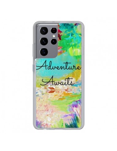 Coque Samsung Galaxy S21 Ultra et S30 Ultra Adventure Awaits Fleurs - Ebi Emporium