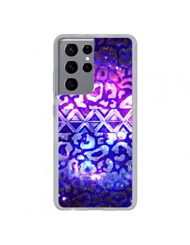 Coque Samsung Galaxy S21 Ultra et S30 Ultra Tribal Leopard Galaxy - Ebi Emporium