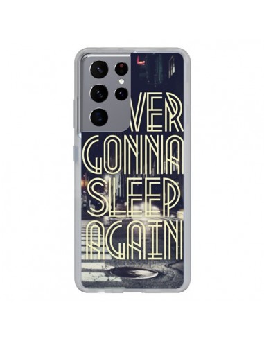Coque Samsung Galaxy S21 Ultra et S30 Ultra Never Gonna Sleep New York City - Javier Martinez