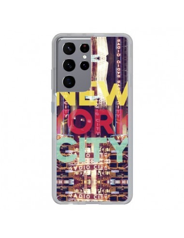 Coque Samsung Galaxy S21 Ultra et S30 Ultra New York City Buildings - Javier Martinez