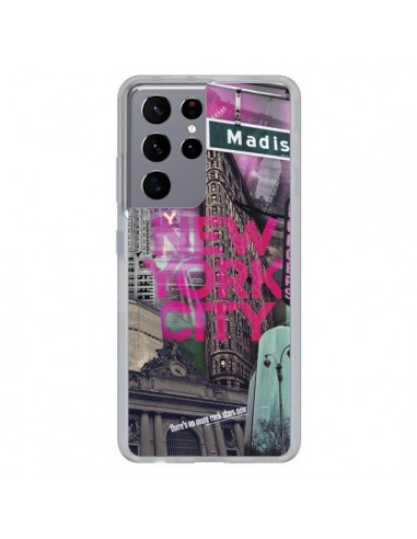 Coque Samsung Galaxy S21 Ultra et S30 Ultra New York City Rose - Javier Martinez