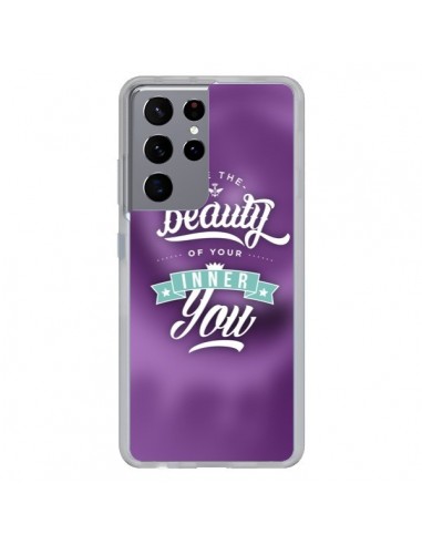 Coque Samsung Galaxy S21 Ultra et S30 Ultra Beauty Violet - Javier Martinez