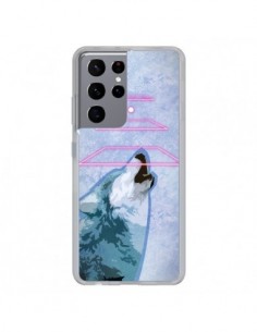 Coque Samsung Galaxy S21 Ultra et S30 Ultra Loup Wolf...
