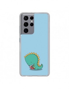 Coque Samsung Galaxy S21 Ultra et S30 Ultra Dino le...