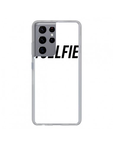 Coque Samsung Galaxy S21 Ultra et S30 Ultra Hashtag Selfie Noir Vertical - Jonathan Perez