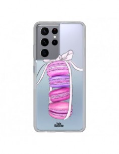 Coque Samsung Galaxy S21 Ultra et S30 Ultra Macarons Pink...
