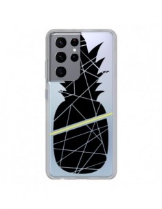 Coque Samsung Galaxy S21 Ultra et S30 Ultra Ananas Noir...