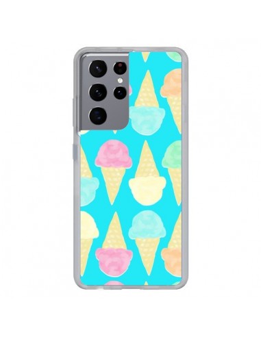 Coque Samsung Galaxy S21 Ultra et S30 Ultra Ice Cream Glaces - Lisa Argyropoulos