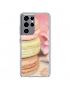 Coque Samsung Galaxy S21 Ultra et S30 Ultra Macarons -...