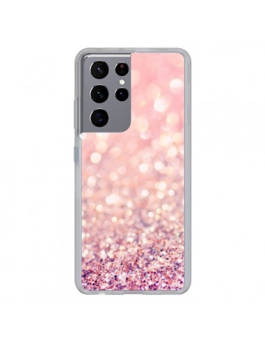 Coque Samsung Galaxy S21 Ultra et S30 Ultra Paillettes Blush - Lisa Argyropoulos