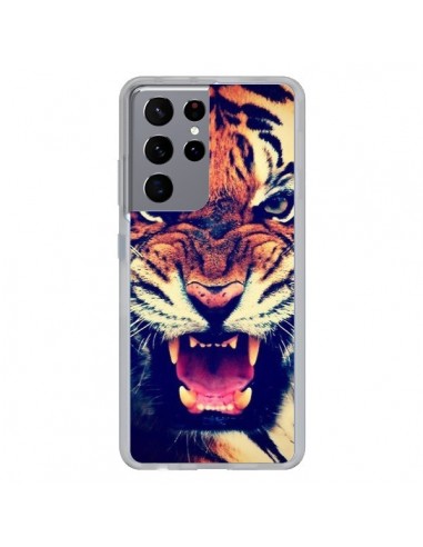 Coque Samsung Galaxy S21 Ultra et S30 Ultra Tigre Swag Roar Tiger - Laetitia