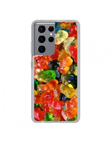 Coque Samsung Galaxy S21 Ultra et S30 Ultra Bonbon Ourson Candy - Laetitia
