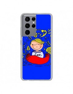 Coque Samsung Galaxy S21 Ultra et S30 Ultra Love Fille -...