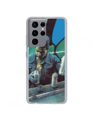 Coque Samsung Galaxy S21 Ultra et S30 Ultra Dondi Flower Graffiti - Lassana