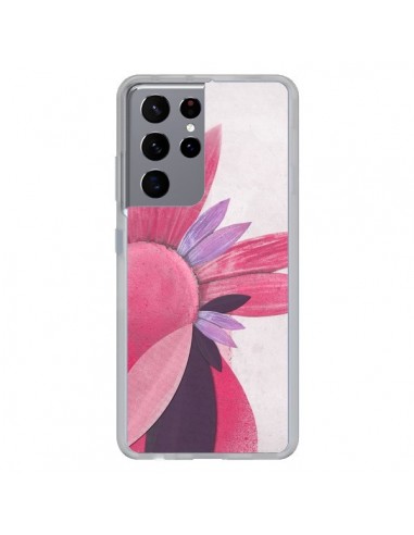 Coque Samsung Galaxy S21 Ultra et S30 Ultra Flowers Fleurs Roses - Lassana