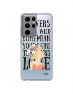 Coque Samsung Galaxy S21 Ultra et S30 Ultra Flowers Love...