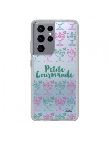 Coque Samsung Galaxy S21 Ultra et S30 Ultra Petite Gourmande Glaces Ete Transparente - Lolo Santo