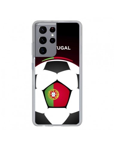 Coque Samsung Galaxy S21 Ultra et S30 Ultra Portugal Ballon Football - Madotta