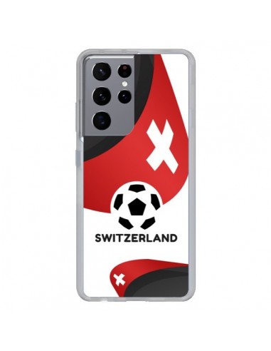 Coque Samsung Galaxy S21 Ultra et S30 Ultra Equipe Suisse Football - Madotta