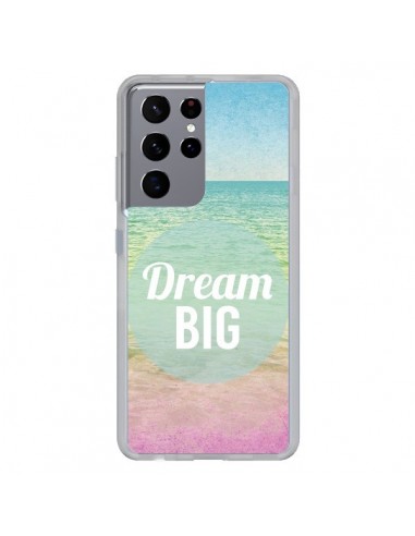 Coque Samsung Galaxy S21 Ultra et S30 Ultra Dream Big Summer Ete Plage - Mary Nesrala