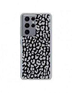 Coque Samsung Galaxy S21 Ultra et S30 Ultra Leopard Gris...