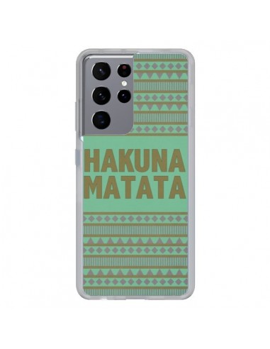 Coque Samsung Galaxy S21 Ultra et S30 Ultra Hakuna Matata Roi Lion - Mary Nesrala