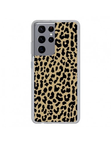 Coque Samsung Galaxy S21 Ultra et S30 Ultra Leopard Classic Neon - Mary Nesrala