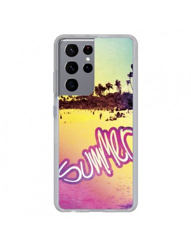 Coque Samsung Galaxy S21 Ultra et S30 Ultra Summer Dream Ete Plage - Mary Nesrala