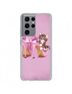 Coque Samsung Galaxy S21 Ultra et S30 Ultra Chaton Chat...