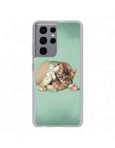 Coque Samsung Galaxy S21 Ultra et S30 Ultra Chaton Chat...