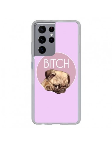 Coque Samsung Galaxy S21 Ultra et S30 Ultra Bulldog Bitch - Maryline Cazenave