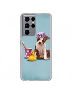 Coque Samsung Galaxy S21 Ultra et S30 Ultra Chien Dog...