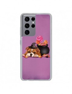 Coque Samsung Galaxy S21 Ultra et S30 Ultra Chien Dog...